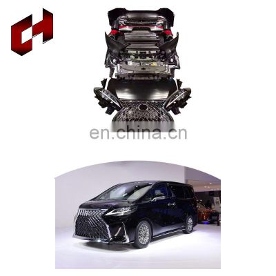 CH Cheap Manufacturer Car Parts Accessories Engine Hood Mud Protecter Car Conversion Kit For Toyota Alphard 2015-On To Lexus Lm