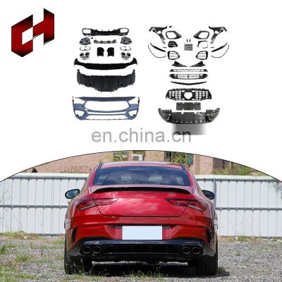 CH High Quality Exhaust Headlight Side Skirt Seamless Combination Body Kit For Mercedes-Benz Cla W118 2019+ To Cla45