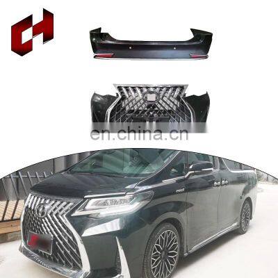 CH Brand New Material Fender Side Skirt Front Rear Bumper Machine Cover Fog Lamp Body Kit For Lm Model For Alphard 18