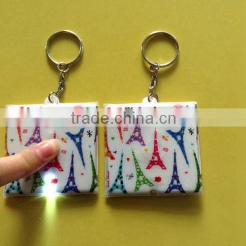 Factory LED Custom PVC keychain , PVC Custom Keychain wholesaler