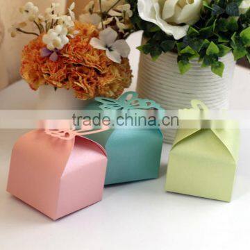 2016 Customized Butterfly Shape Wedding Candy Box