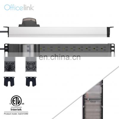 US socket for PDU with MCB