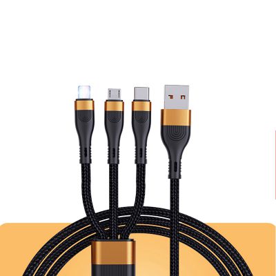 3 in 1 usb cable in Computer Cables & Connectors super fast charger cable 6a 66W data line for Mobile phone