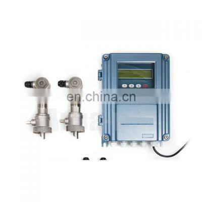 Taijia wall mount ultrasonic flow meter sd card with RS485 communication water meter ultrasonic flowmeter