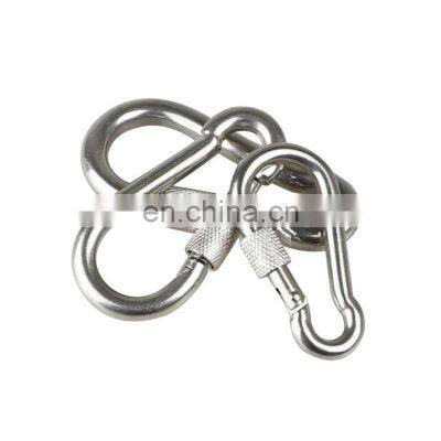 Heavy Duty Zinc Plated Snap Hook Simple Stainless Steel Safety Swivel Carabiner Snap Metal photo-4