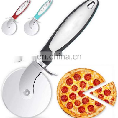 Premium Pizza Cutter, Stainless Steel Pizza Cutter Wheel, Easy to Cut and Clean, Super Sharp Pizza Slicer