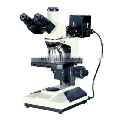 Computer Type Trinocular Upright Multifunction Metallographic Microscope With Polarizing Darkfield And Dual Lights from China