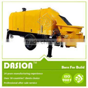 DHBT60-16-145 portable diesel concrete trailer pump