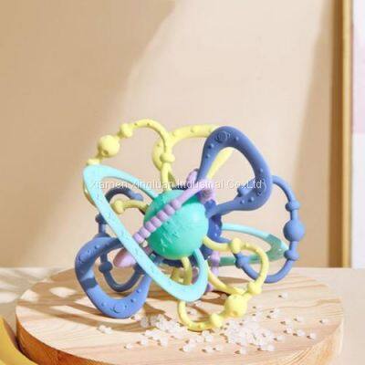 Babies Can be Boiled Silica Gel Molar Stick Tooth Glue 4 -6 Months Bite Glue Toys photo-2