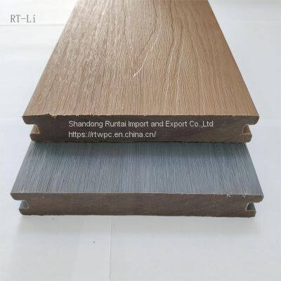 Wood alternatives decking tiles wpc outdoor laminate flooring wpc decking 140-23mm