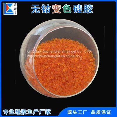 Orange Silica Gel 3-5mm Orange to Green Cobalt-free Color-changing Silica Gel photo-4