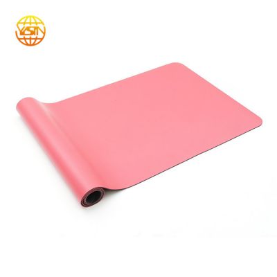 New Design Rubber PU Yoga Mat  Foldable Eco Friendly Non Slip Manufacturer supply