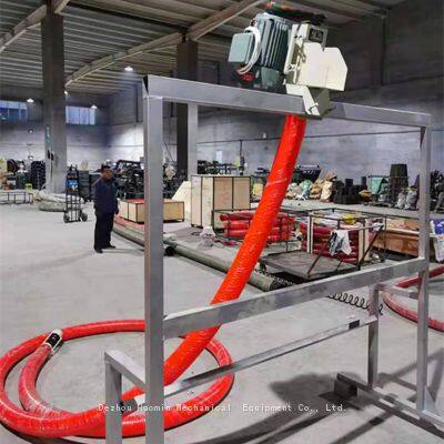 Mobile Grain Loading Machine a New Type of Tube Screw Conveyor Mounted Rubber Tube Grain Suction Machine photo-4