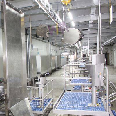 Complete Pork Slaughterhouse Line Half Carcass Band Splitting Saw for Butcher Equipment photo-5