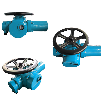 DZW10 100nm Multi Turn Electric Actuator With Knife Gate Valve