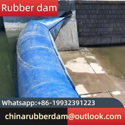 Water filled interception cofferdam dam bag soft water retaining dam for farmland irrigation and drainage rubber dam