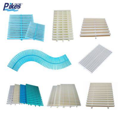 ABS/PP 18cm 20cm 25cm 30cm Anti-slip Swimming Pool Grilles Aluminum Alloy ABS/PP Overflow Pool Grating photo-3