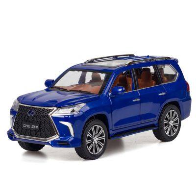 High Quality Lexus LX570 Car Suv Models Real 1:24 Alloy Toy Cars Diecast Kids Metal Car Model photo-2