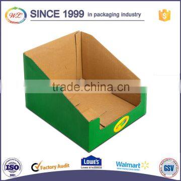 Custom top seller Printed 7-ply corrugated carton dispaly box for promotion