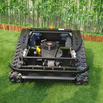 remote control track mower, China remote control brush mower price, industrial remote control lawn mower for sale