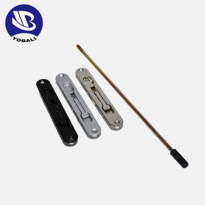 door and window hardware zinc alloy flush bolt flush lock aluminium sliding door flush bolt
