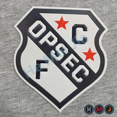 Tpu High Frequency /silicone Printing /silicone Laser Cutting /mould Silicone Heat Transfer Patches for Sports-wear/jerseys/hats/shirts/jackets photo-3