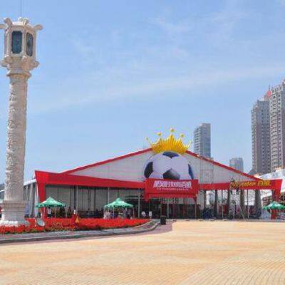 Temporary Warehouse Storage Tent, Customized by Manufacturer, Aluminum Alloy Tent, Large-scale Exhibition, Event and Festival Tent Rental photo-5