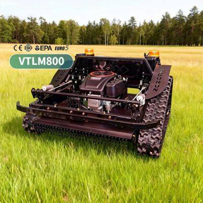 Vigorun Tech Loncin Motor de gasolina de 452cc Rotación de 360 grados Ancho de corte de 800mm Tractor de césped de pendiente de 0 - 4 km/h en venta