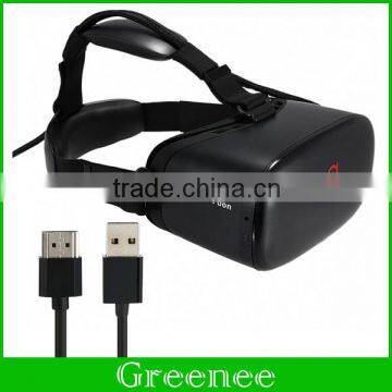 Deepoon 3D VR Virtual Reality Headset 3D Glasses Adjust Cardboard VR BOX For Smartphone photo-3