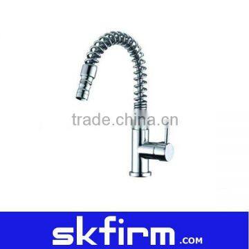 Chrome Kitchen Faucet Pull Out Elegant Sink Swivel Sprayer New