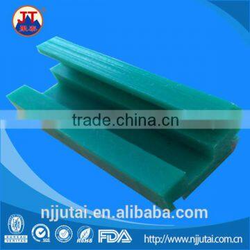 Wear resistant green guide rail UHMWPE linear guide