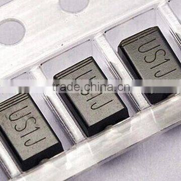 US1J UF4005 Fast recovery rectifier diode 1A 600V SMD DO-214