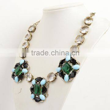 Kundan Jewellery Statement Necklace Jewelry Semi Precious Stone Necklace photo-2