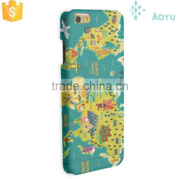 Hot products 3D sublimation PC phone case for clear iphone 6 case