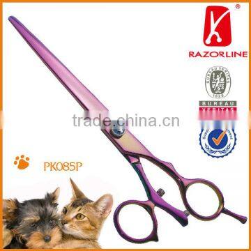 PK08SR SUS440C Pet's scissor For Professional TIJERAS DE MASCOTA