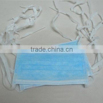 3-PLY tie on quality Nonwoven/PP Surgical Face Mask CE ISO FDA