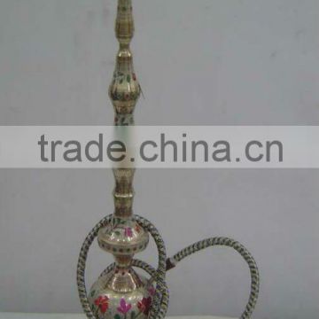 Cast Brass Hukka