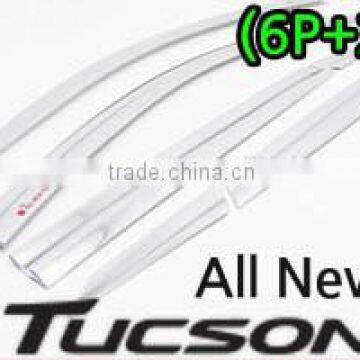 Hyundai Tucson 2016 Chrome Door Visor / Sun Visor