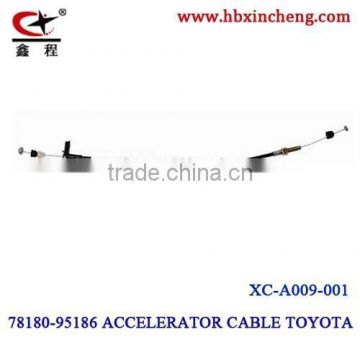 hebei junxiang OEM NO.78180-95186 Toyota accelerator cable