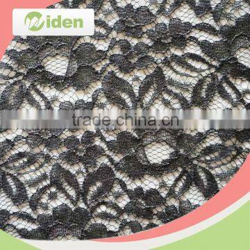 Factory direct wholesale black color nylon Italian lace fabric                        
                                                                                Supplier's Choice