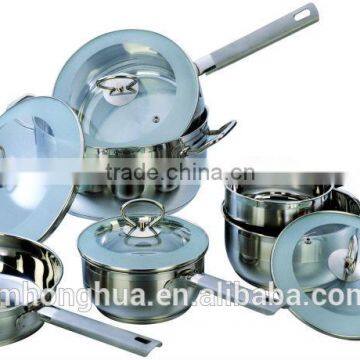 10 PCS stainless steel pot handles cookware set