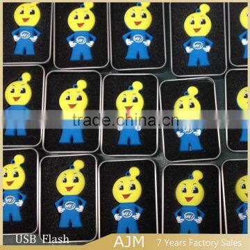 cute pvc usb support customize 4gb 8gb 16gb 32gb 64gb usb with logo special design usb for gift