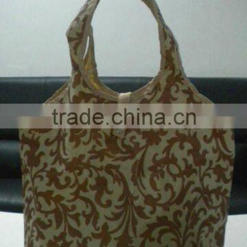420D shopping bag foldable Handle Oxford Bag handbags
