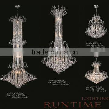 Color Maked Customized Purple Chandeliers Modern