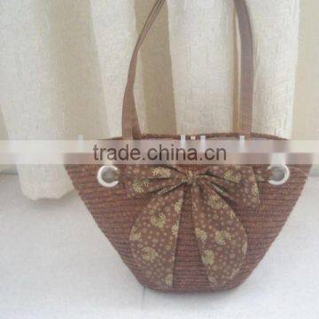 ladies straw handbag