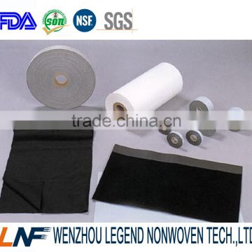 nonwoven fabric material for making electric cable waterblocking tape