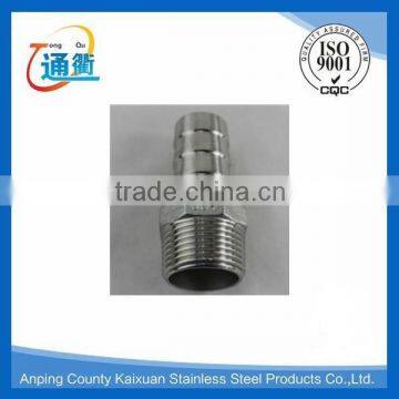 made in china stainless steel dn40 casting hose nipple