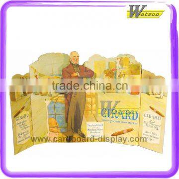 New Design Hot selling Foldable Cardboard Advertising Window Display Standee