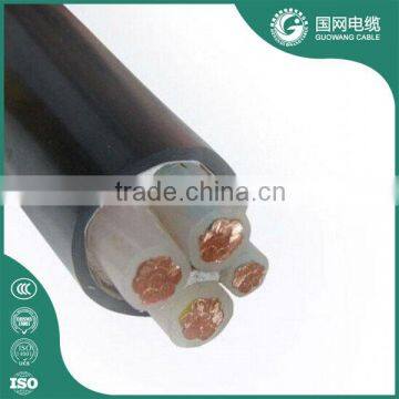 Insulated cable/4 core 35mm2 copper cable/copper armoured cable 4 core 25mm