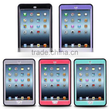 Heavy Duty TPU PC Full Protective Cover For iPad Mini 1/2/3 Armor Hybrid Robot Design Shockproof Case For iPad Mini 123 TB-0266